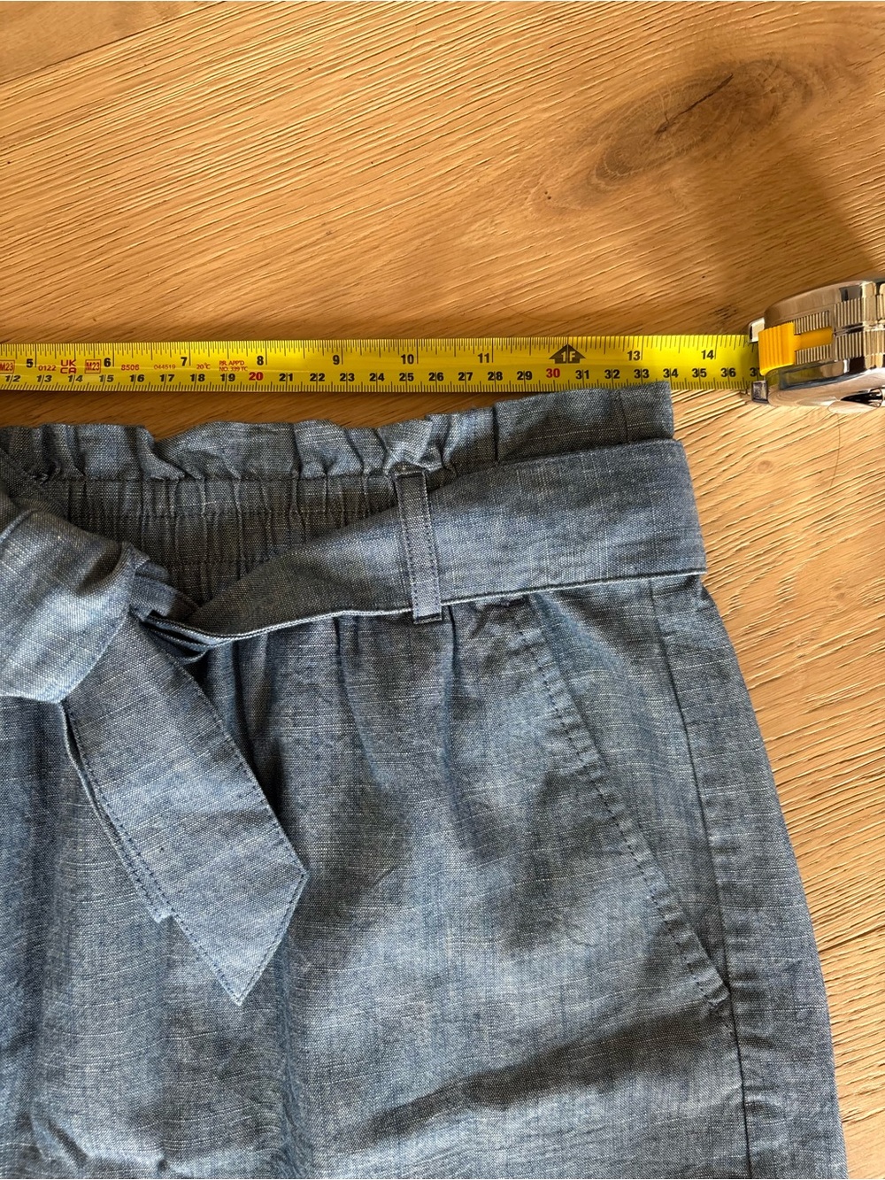 NWT J.CREW Mini Skirt, RE-IMAGINED Chambray Cute, Lined, Cotton,Summer, Beach XS - Picture 10 of 12
